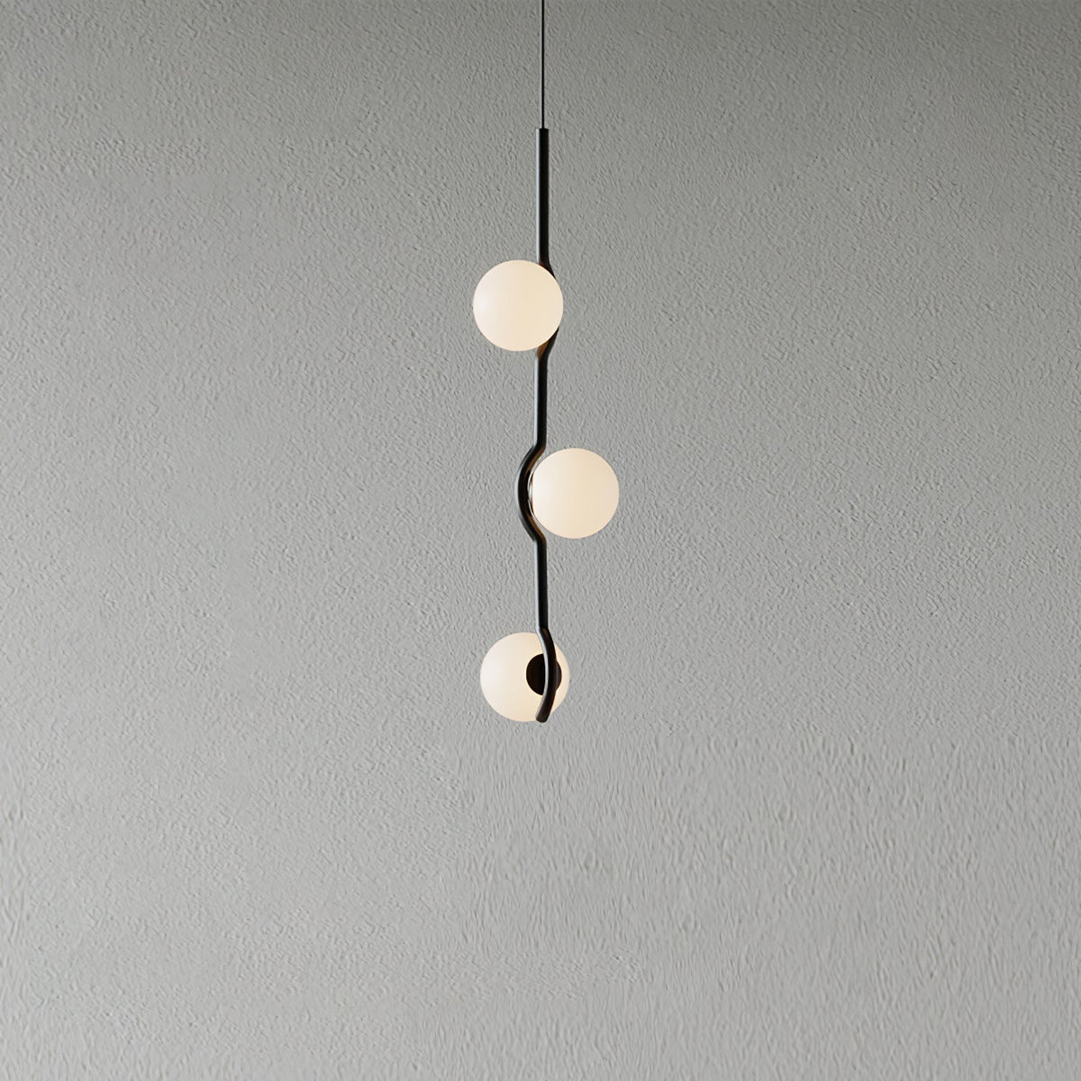Bora lampă suspendată minimalistă din sticlă