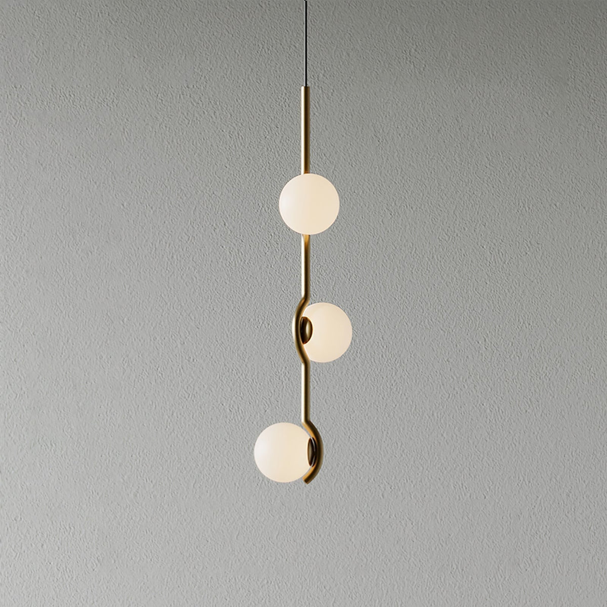 Bora lampă suspendată minimalistă din sticlă