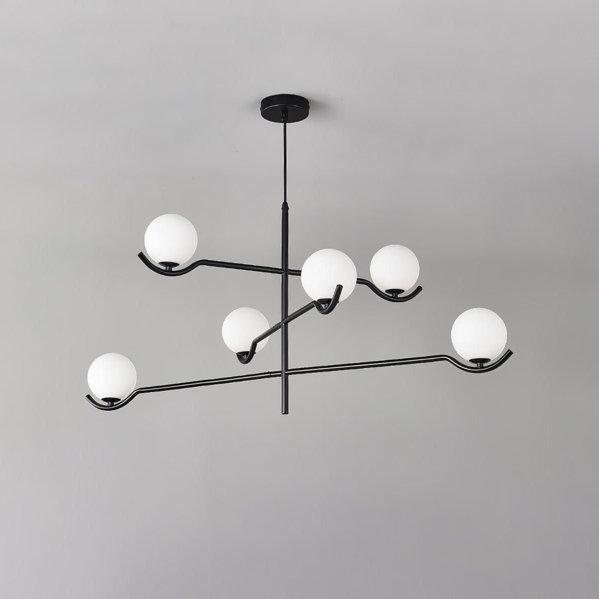 Bora lampă suspendată minimalistă din sticlă