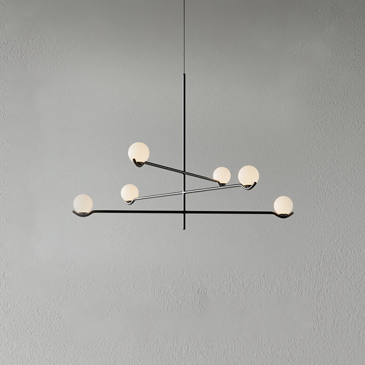 Bora lampă suspendată minimalistă din sticlă