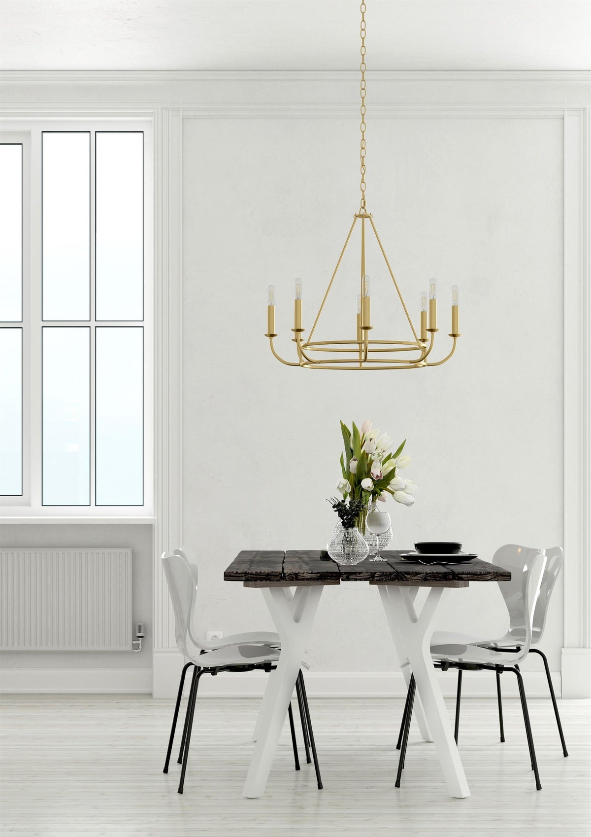 Xenuvyh candelabru din metal, modern, minimalist, vintage, industrial