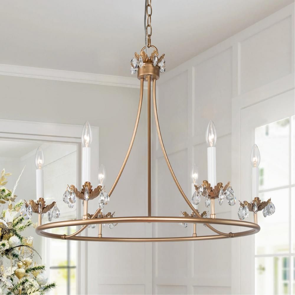 Yrvuvyh candelabru din alamă și cristal, vintage, industrial, de lux