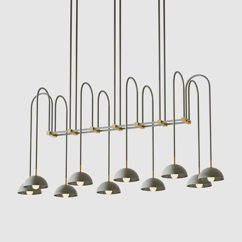 Blikuvyh candelabru Vintage industrial Atelier din alamă