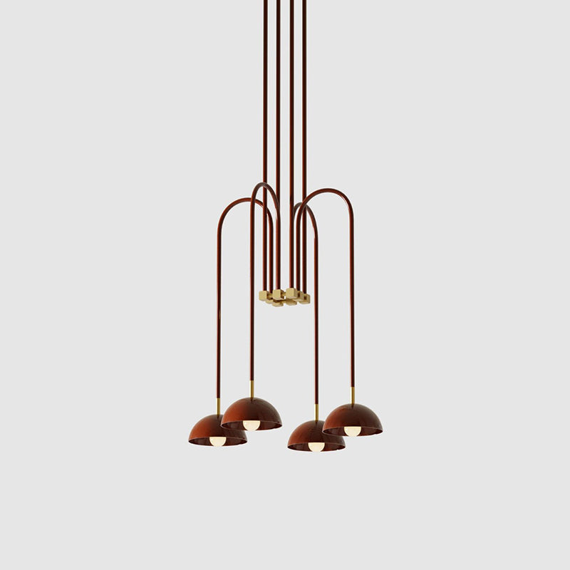 Blikuvyh candelabru Vintage industrial Atelier din alamă