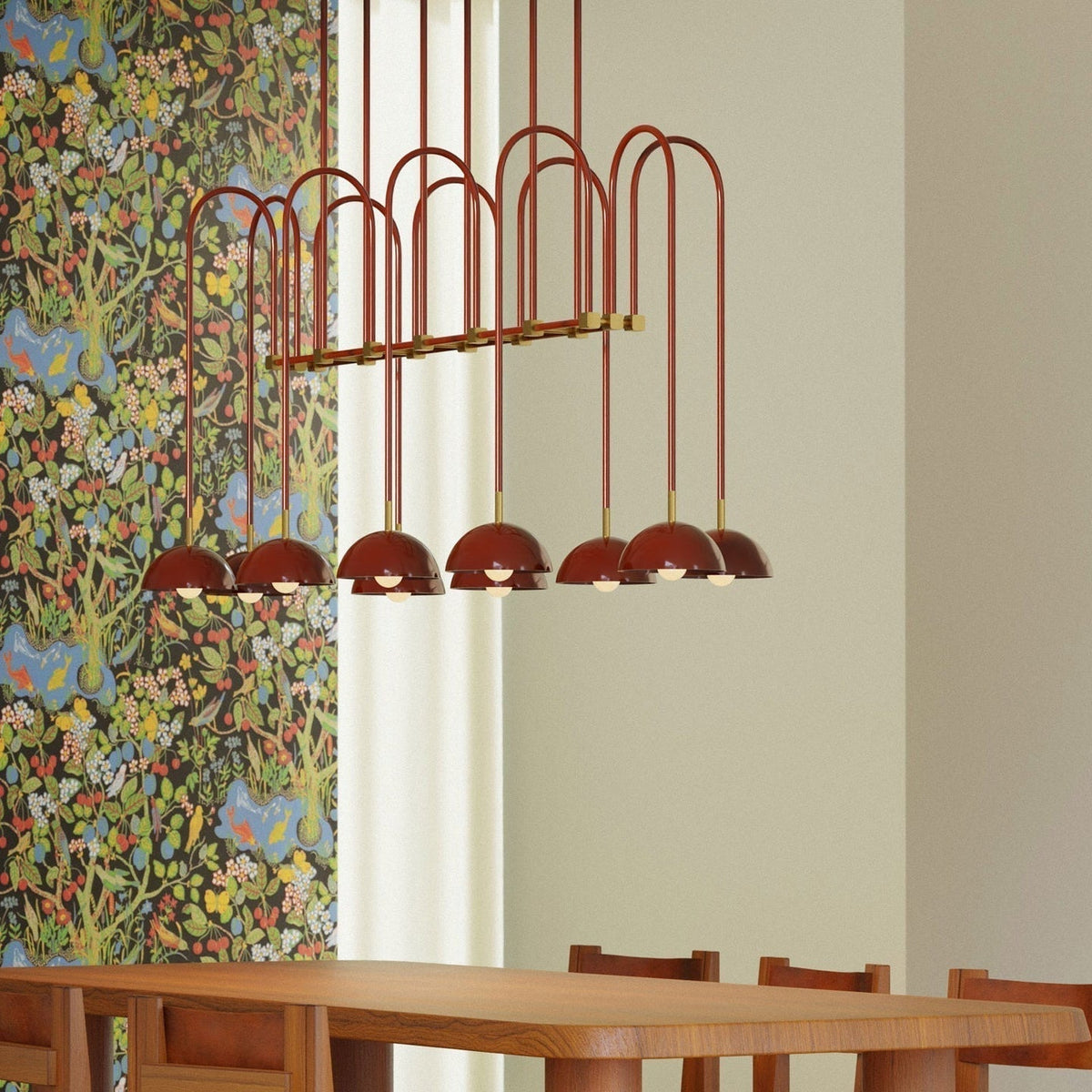 Blikuvyh candelabru Vintage industrial Atelier din alamă