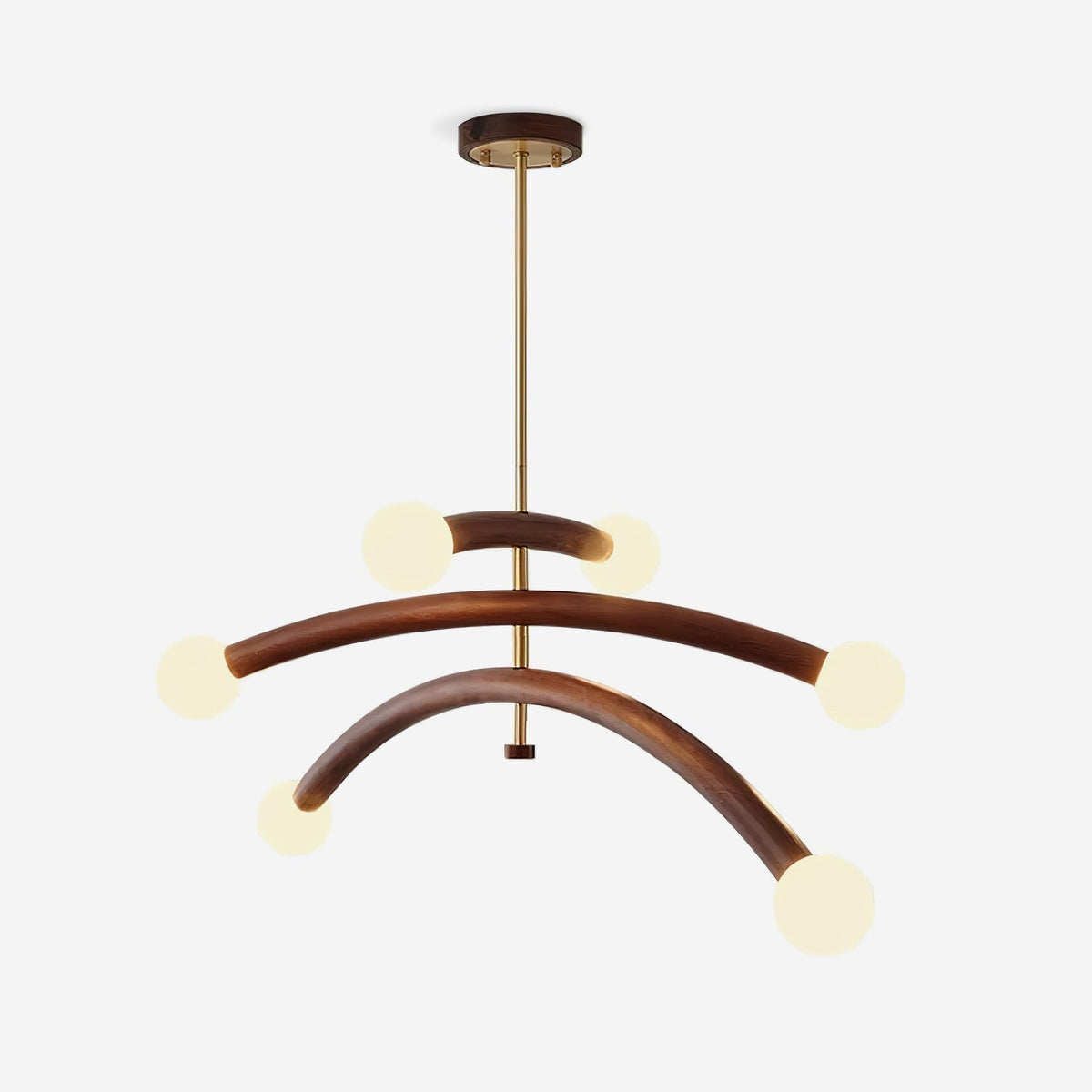 Aurevia candelabru, arcuit, cu glob