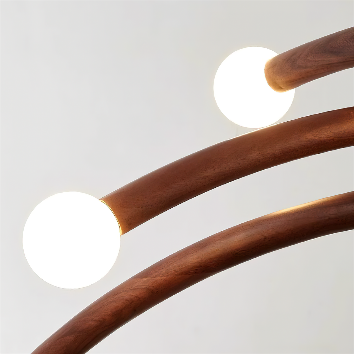 Aurevia candelabru, arcuit, cu glob