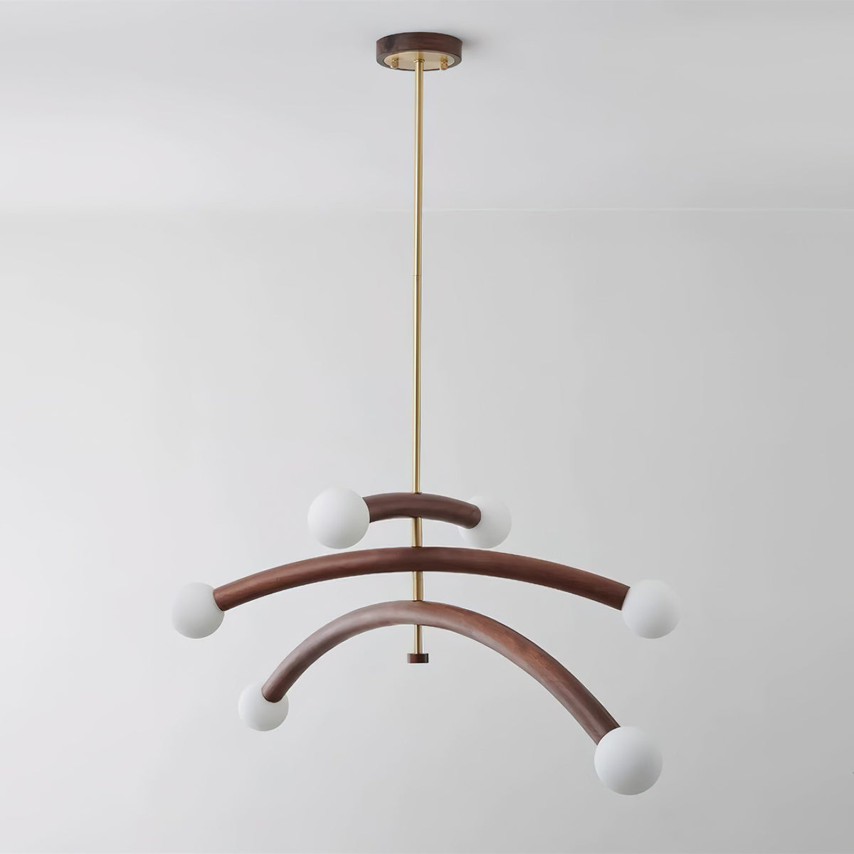 Aurevia candelabru, arcuit, cu glob