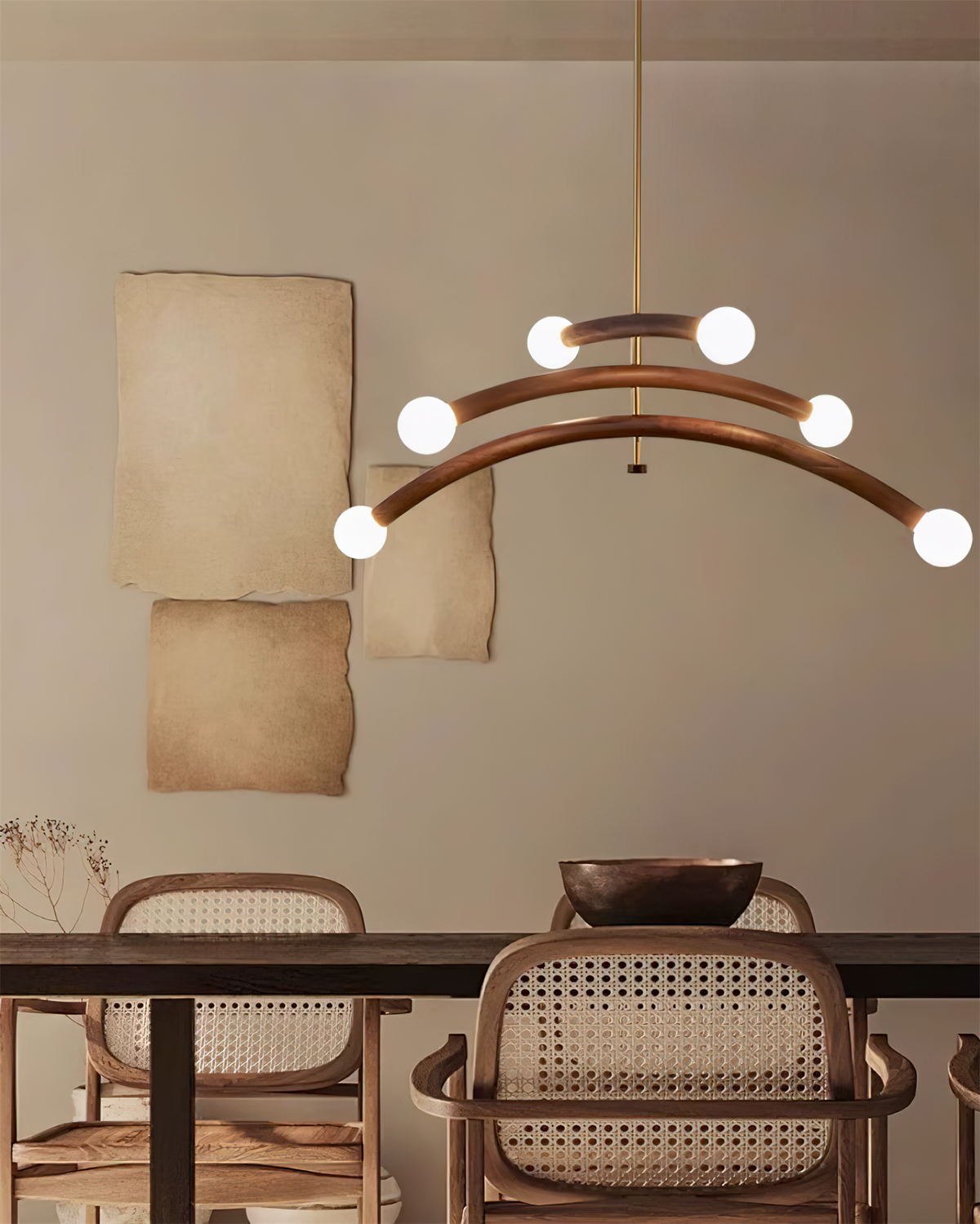 Aurevia candelabru, arcuit, cu glob