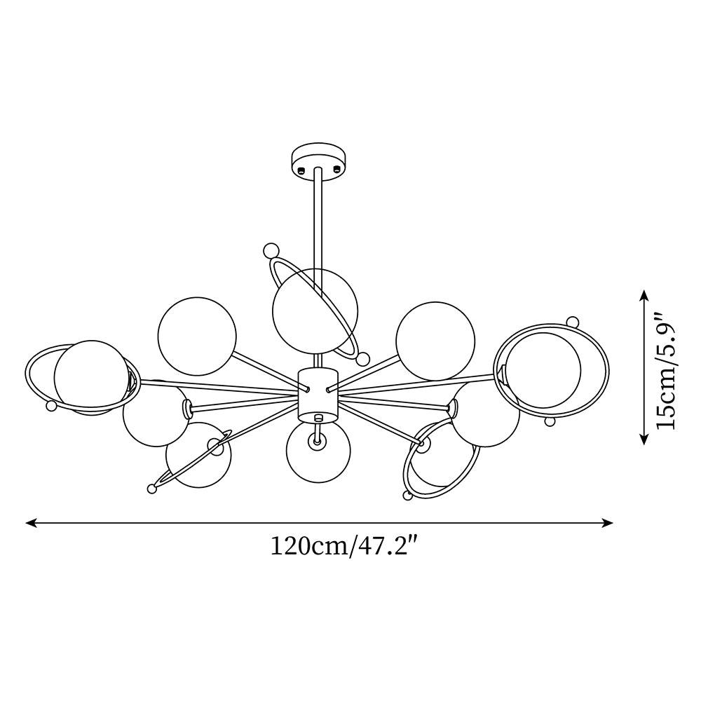 Solstice candelabru