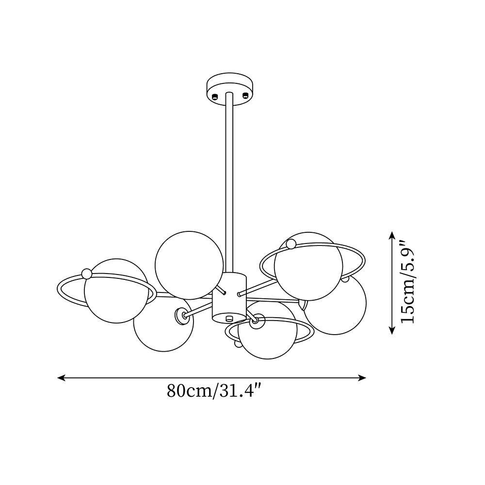 Solstice candelabru