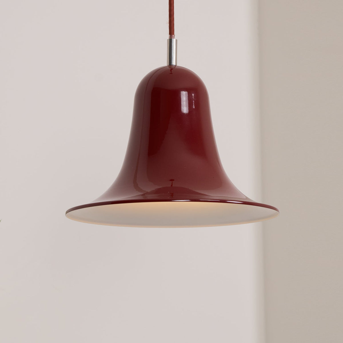 Nevin lampă suspendată, minimalistă, în formă de clopot, cu abajur