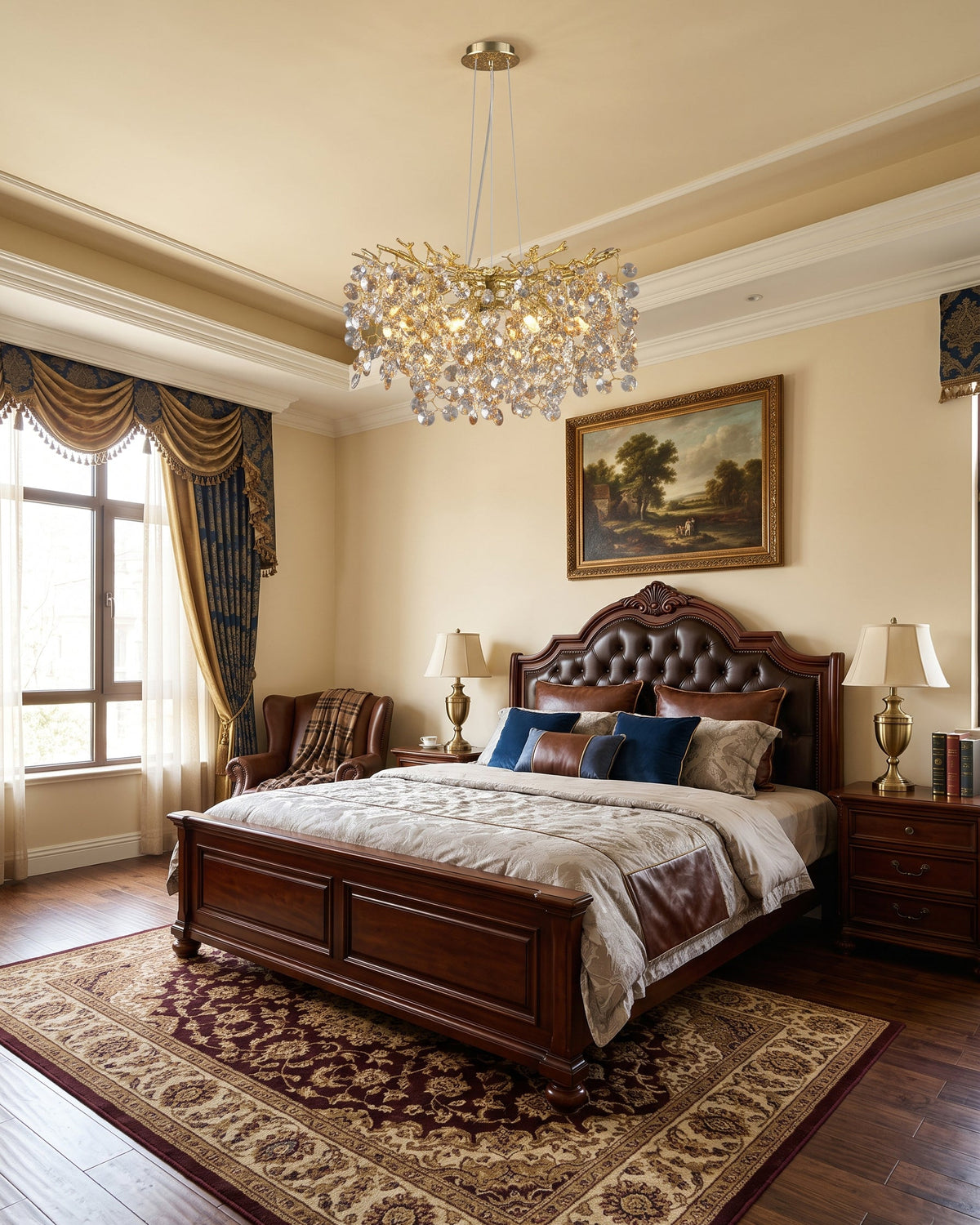 Loxhurst candelabru de cristal