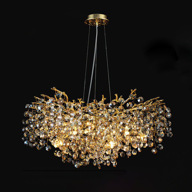 Loxhurst candelabru de cristal