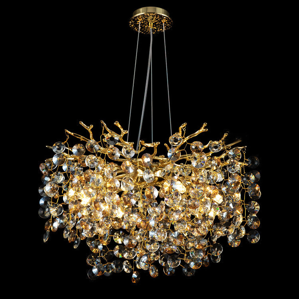 Loxhurst candelabru de cristal