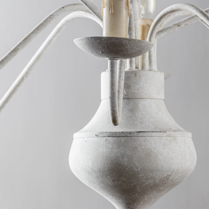 Blikuvyu candelabru din alamă și metal, vintage, industrial