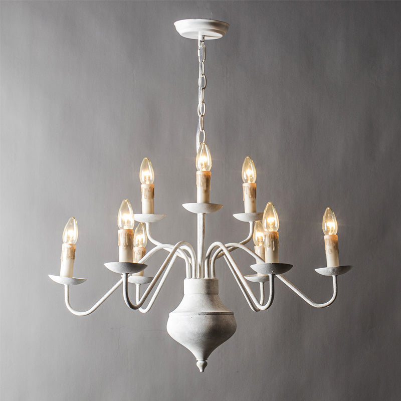 Blikuvyu candelabru din alamă și metal, vintage, industrial