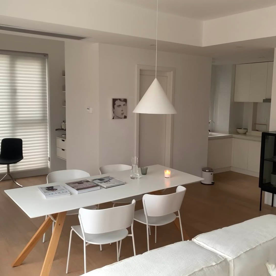 Caeluvyu lampă suspendată din metal, modernă, minimalistă, închisă