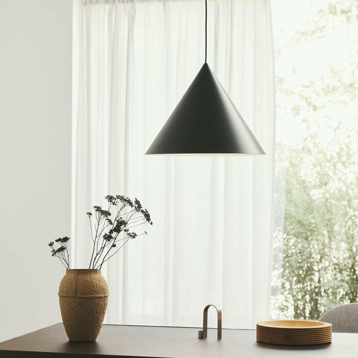 Caeluvyu lampă suspendată din metal, modernă, minimalistă, închisă