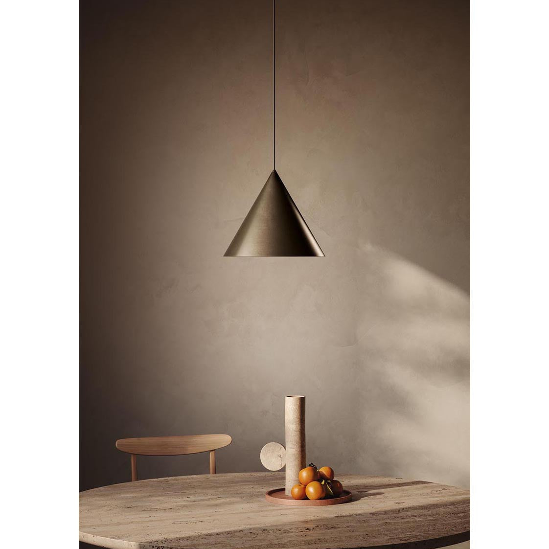 Caeluvyu lampă suspendată din metal, modernă, minimalistă, închisă
