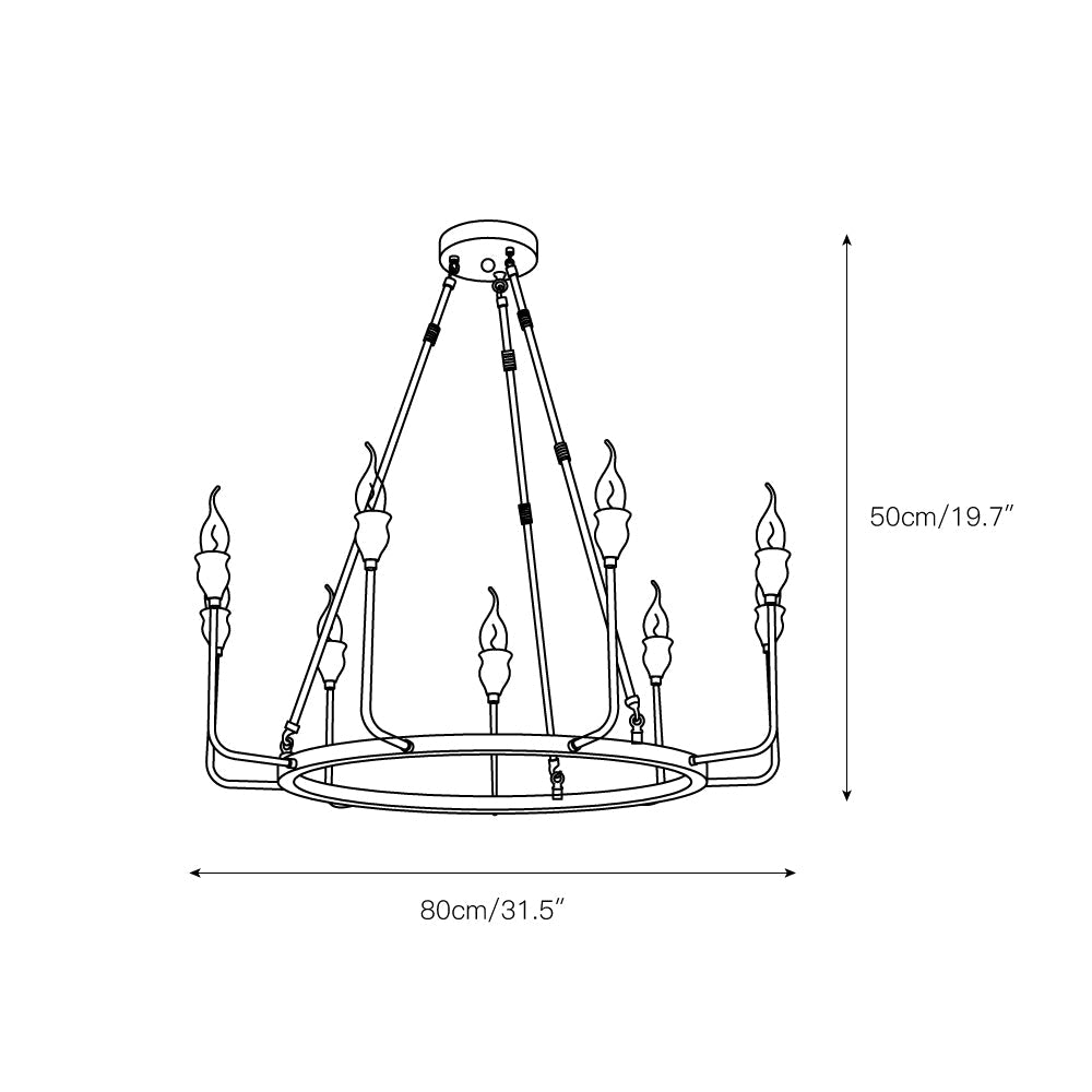 Mirerine Candle candelabru