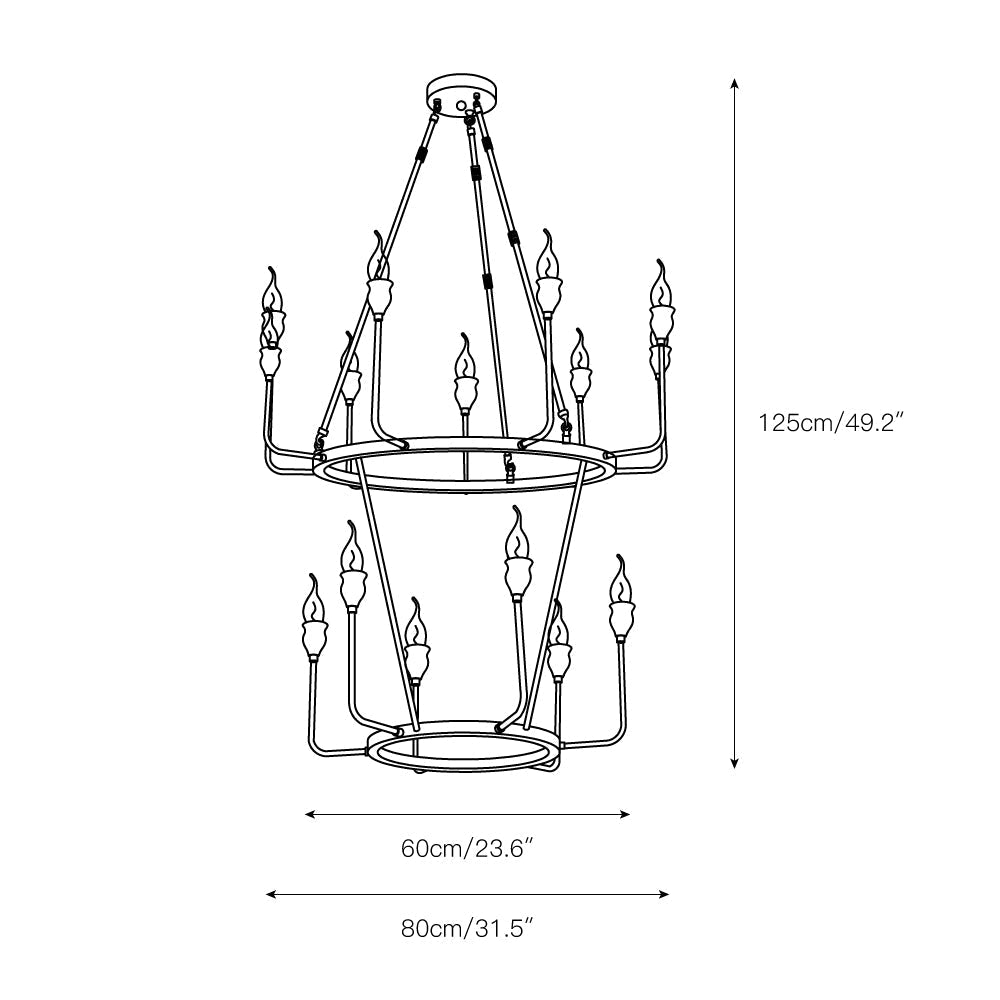 Mirerine Candle candelabru