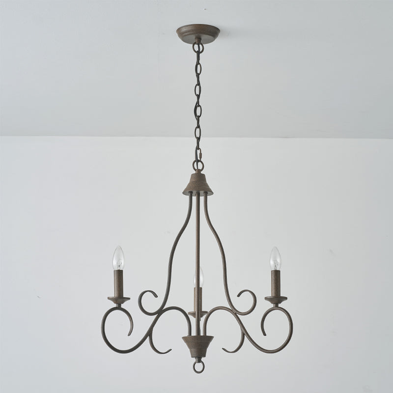 Dvaluvyu candelabru din metal, vintage, industrial