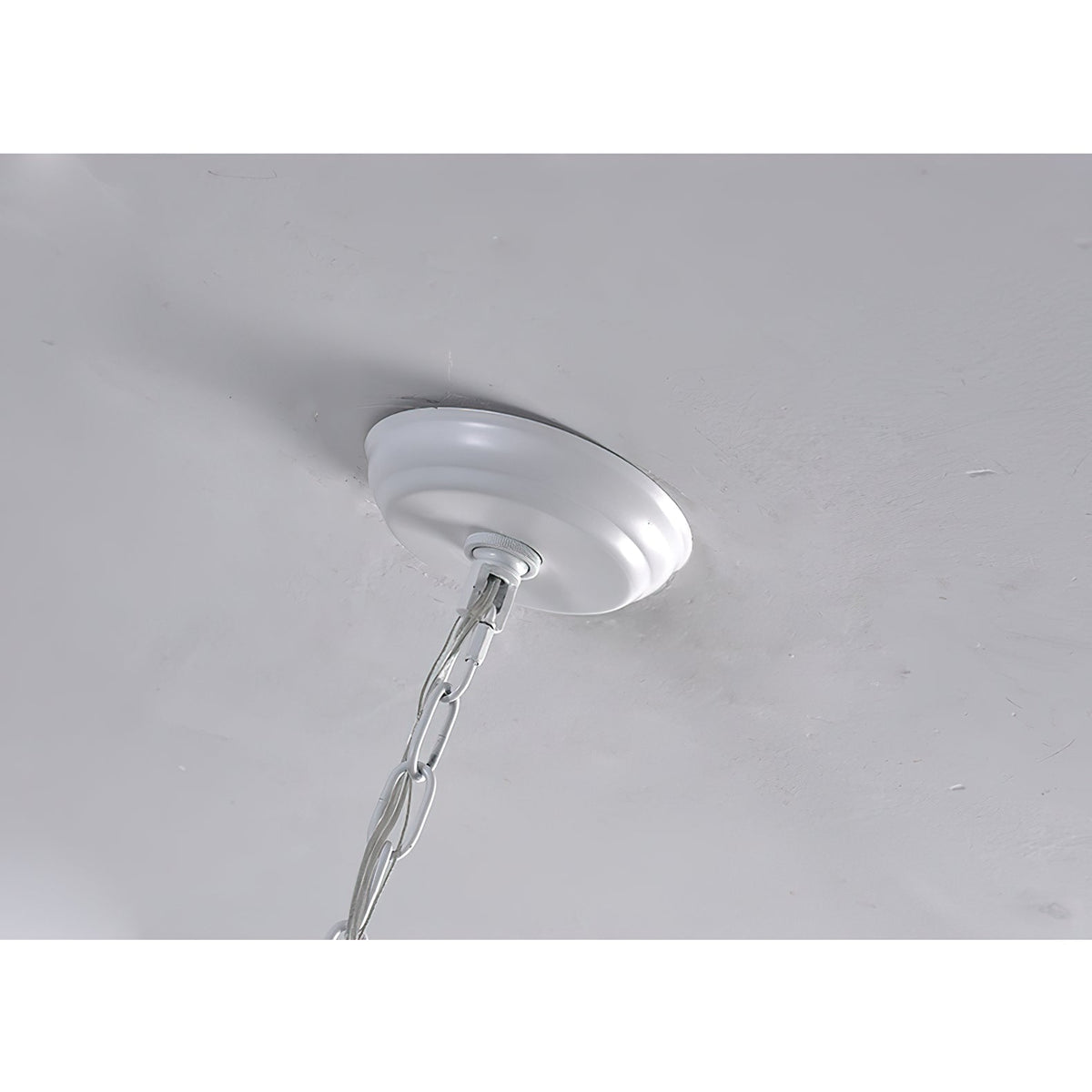 Eirikuvyu candelabru  postmodern lux cu perle metalice și lemn
