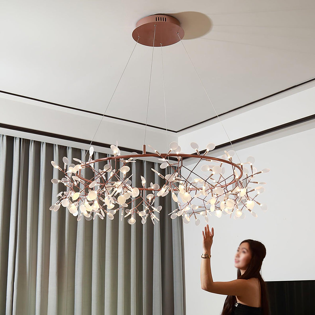 Dore candelabru Firefly ramură LED