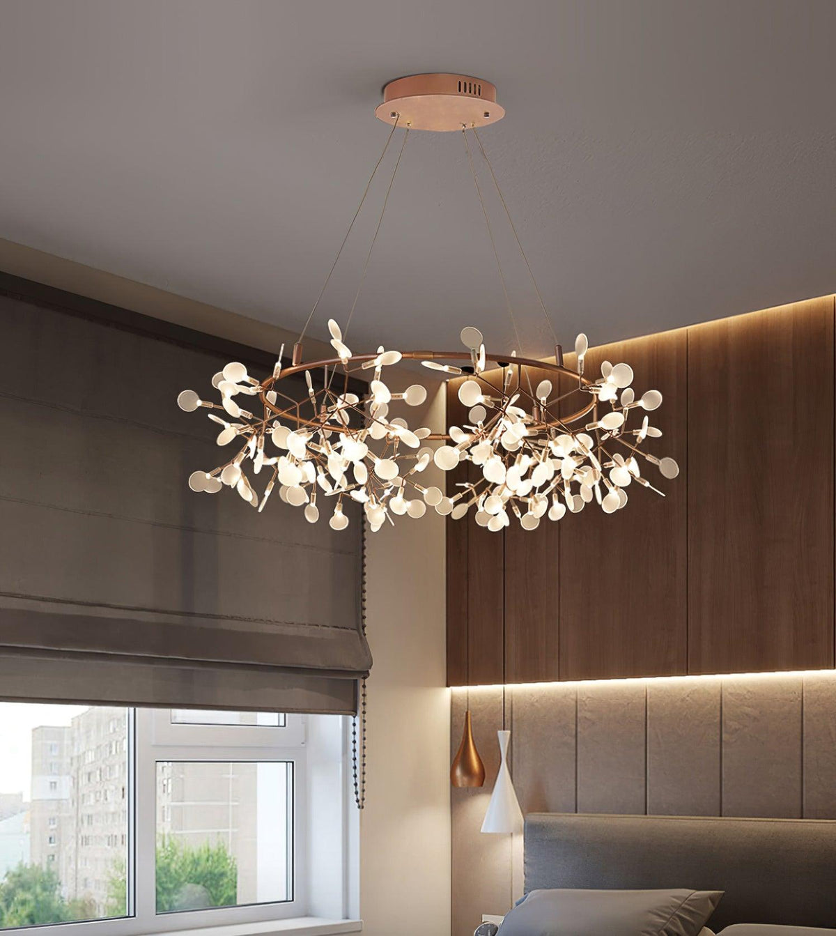 Dore candelabru Firefly ramură LED