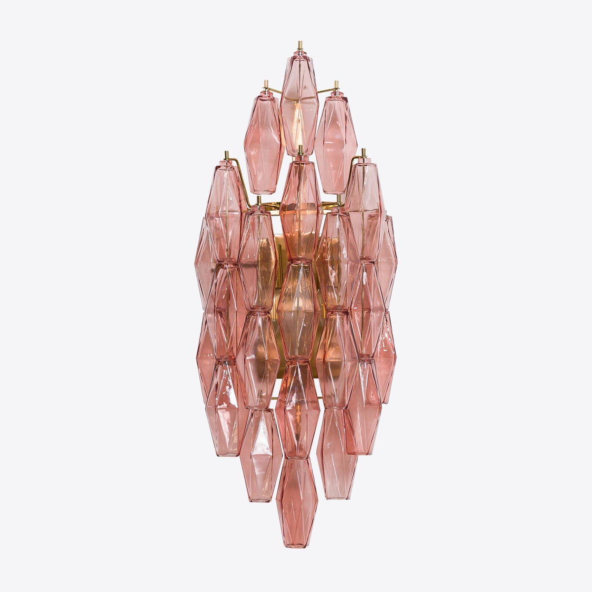 Zyrelis Polyhedral aplică de perete din sticlă