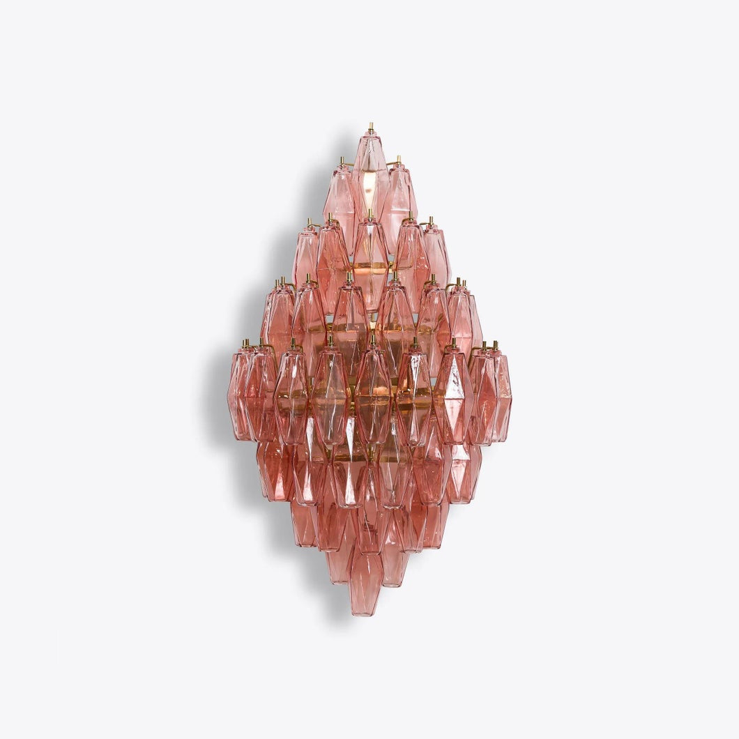 Zyrelis Polyhedral aplică de perete din sticlă