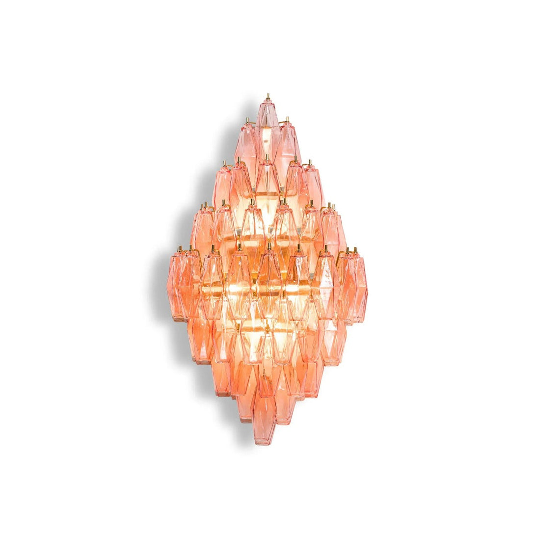 Zyrelis Polyhedral aplică de perete din sticlă