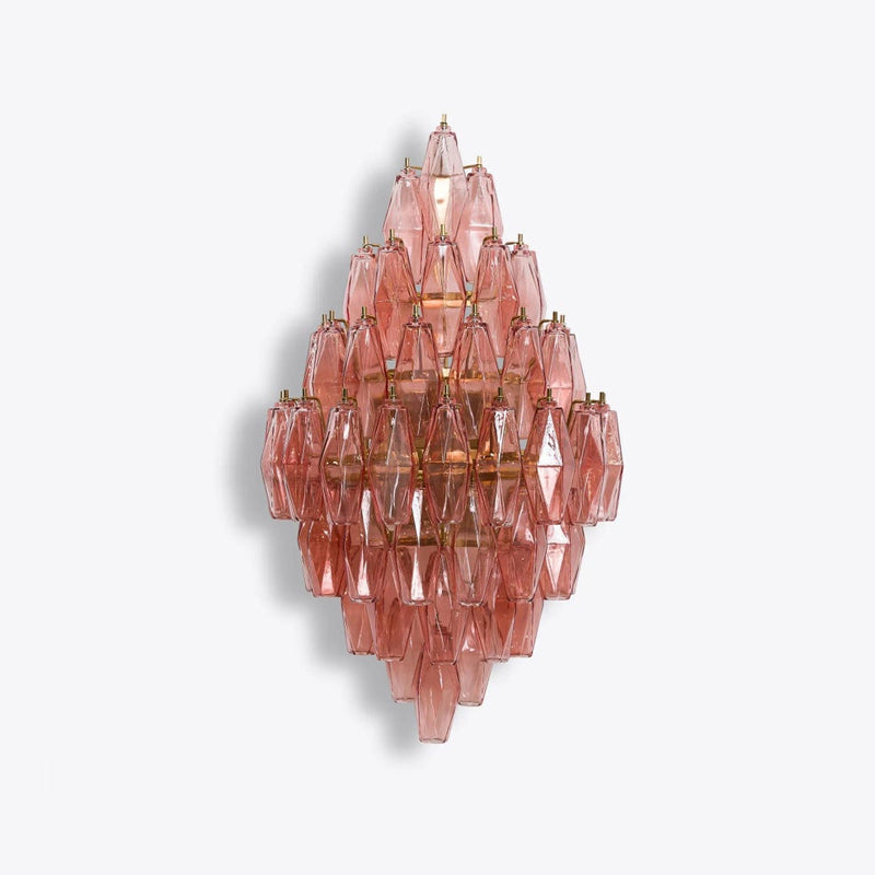 Zyrelis Polyhedral aplică de perete din sticlă