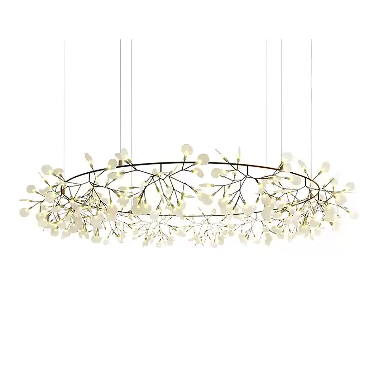 Candelabru negru Firefly LED