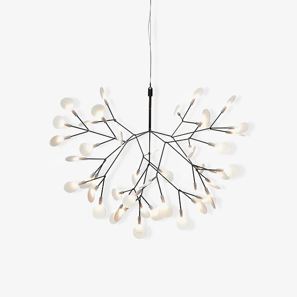 Candelabru negru Firefly LED