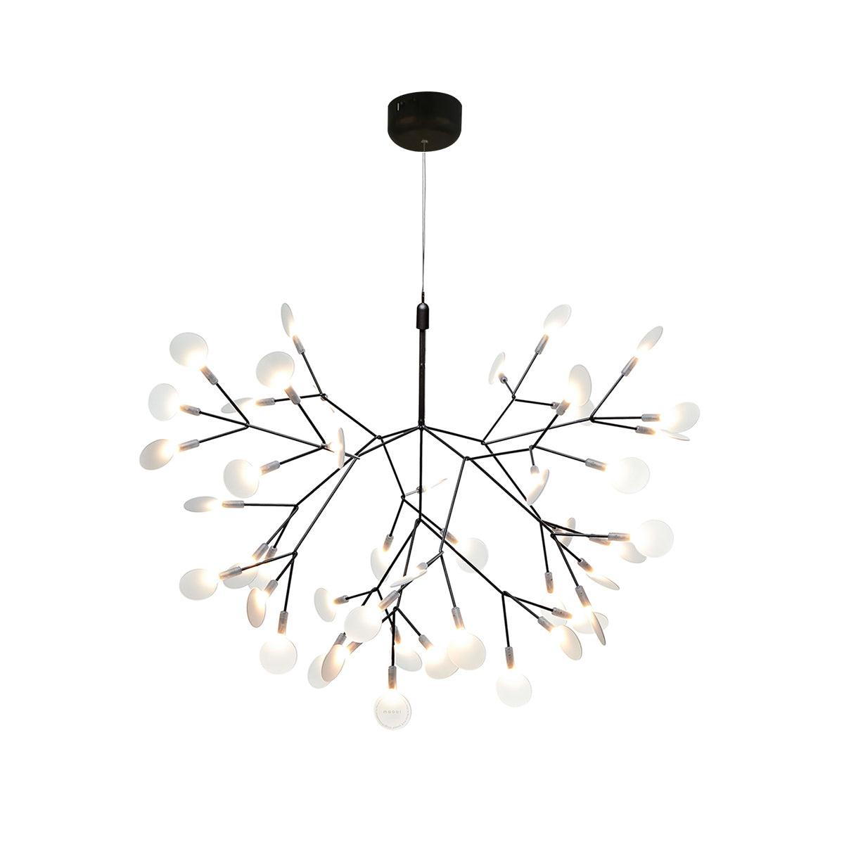 Candelabru negru Firefly LED