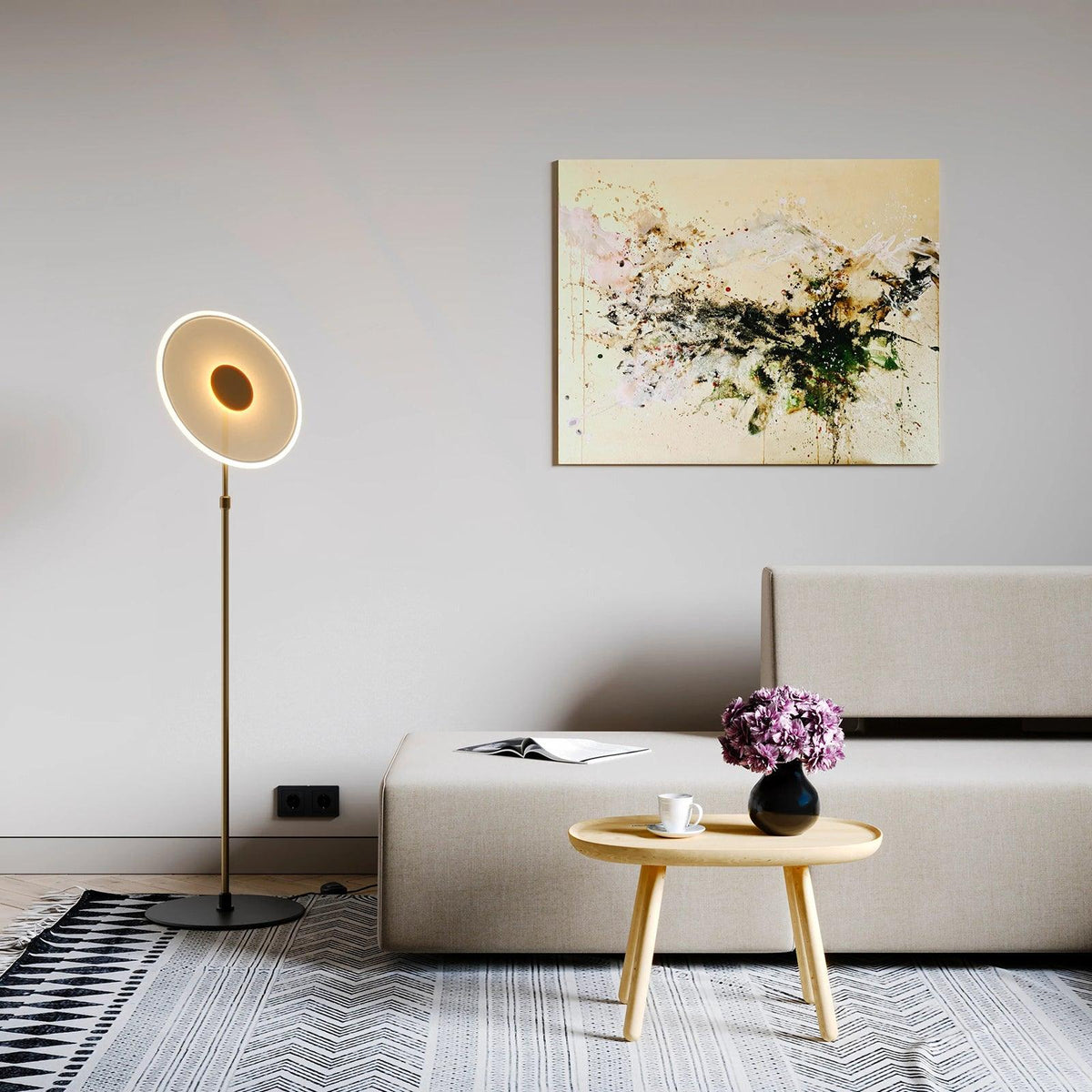 Abir lampadar minimalist