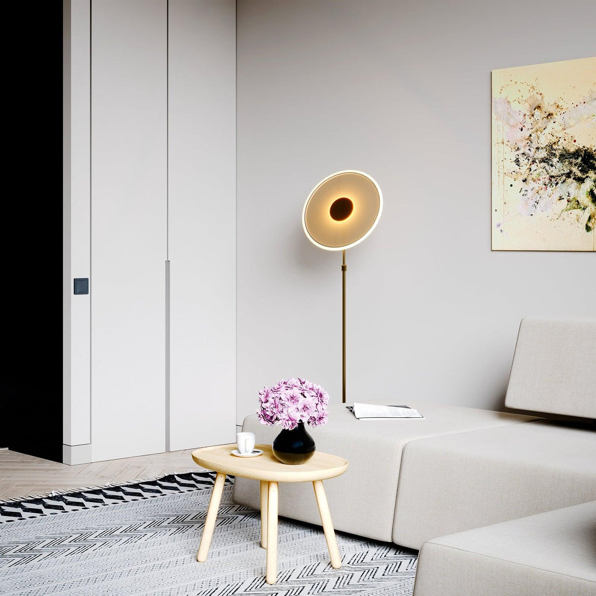 Abir lampadar minimalist