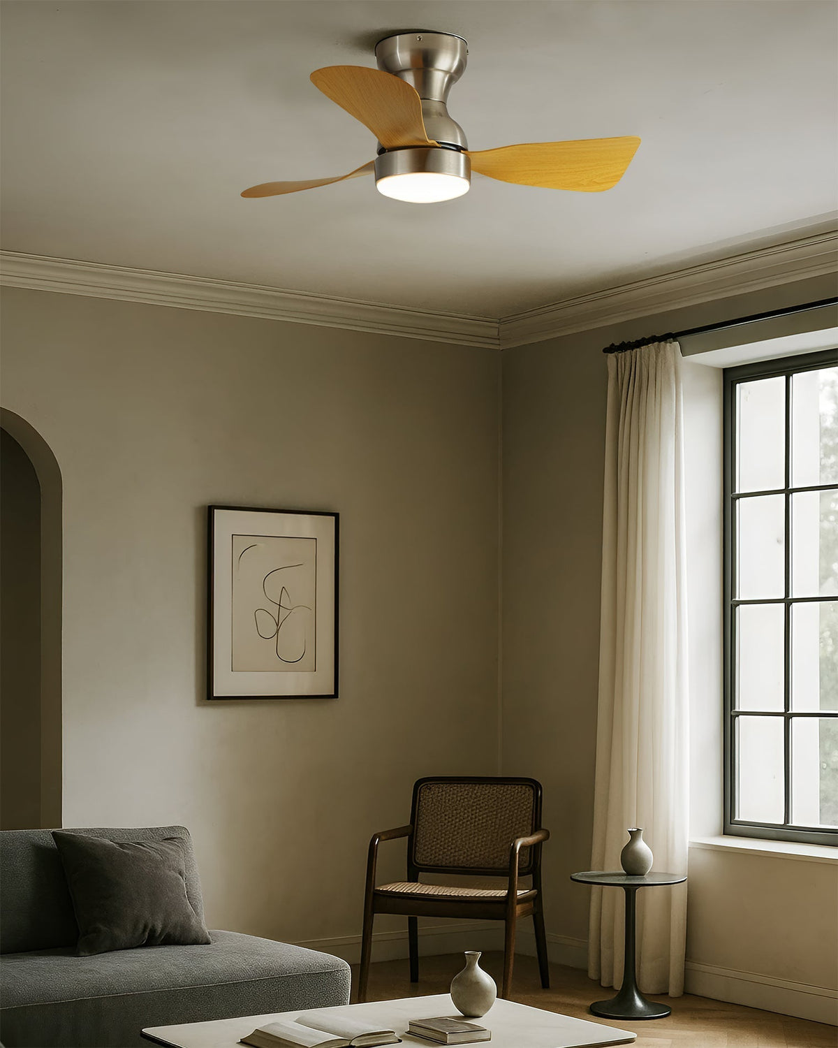 Sterling ventilator de tavan cu lumină