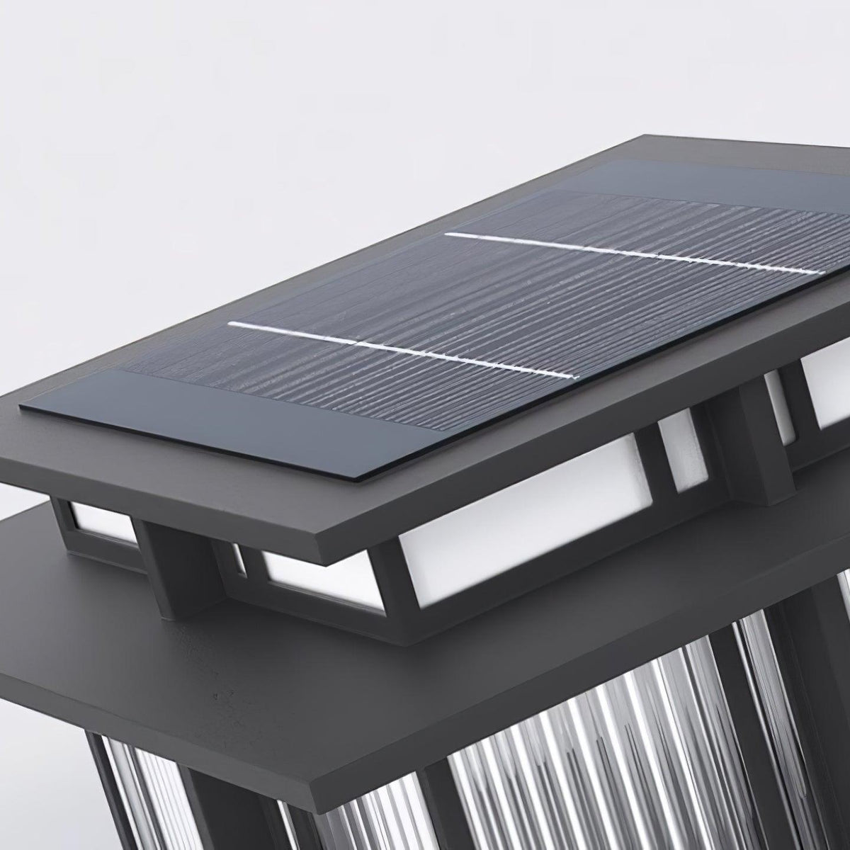 Milo Pillar Solar /cu conexiune electrică fixă lampă de perete pentru exterior