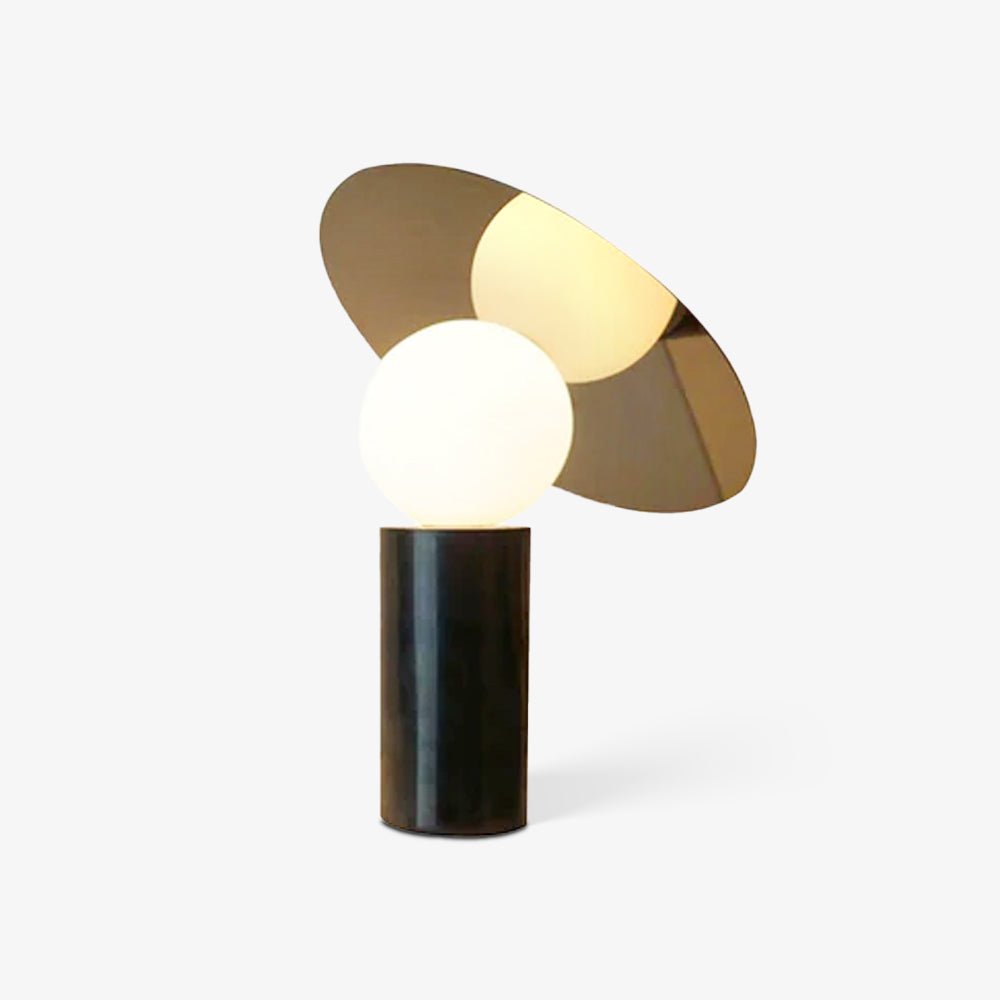 Dila lampă de masă minimalistă din marmură