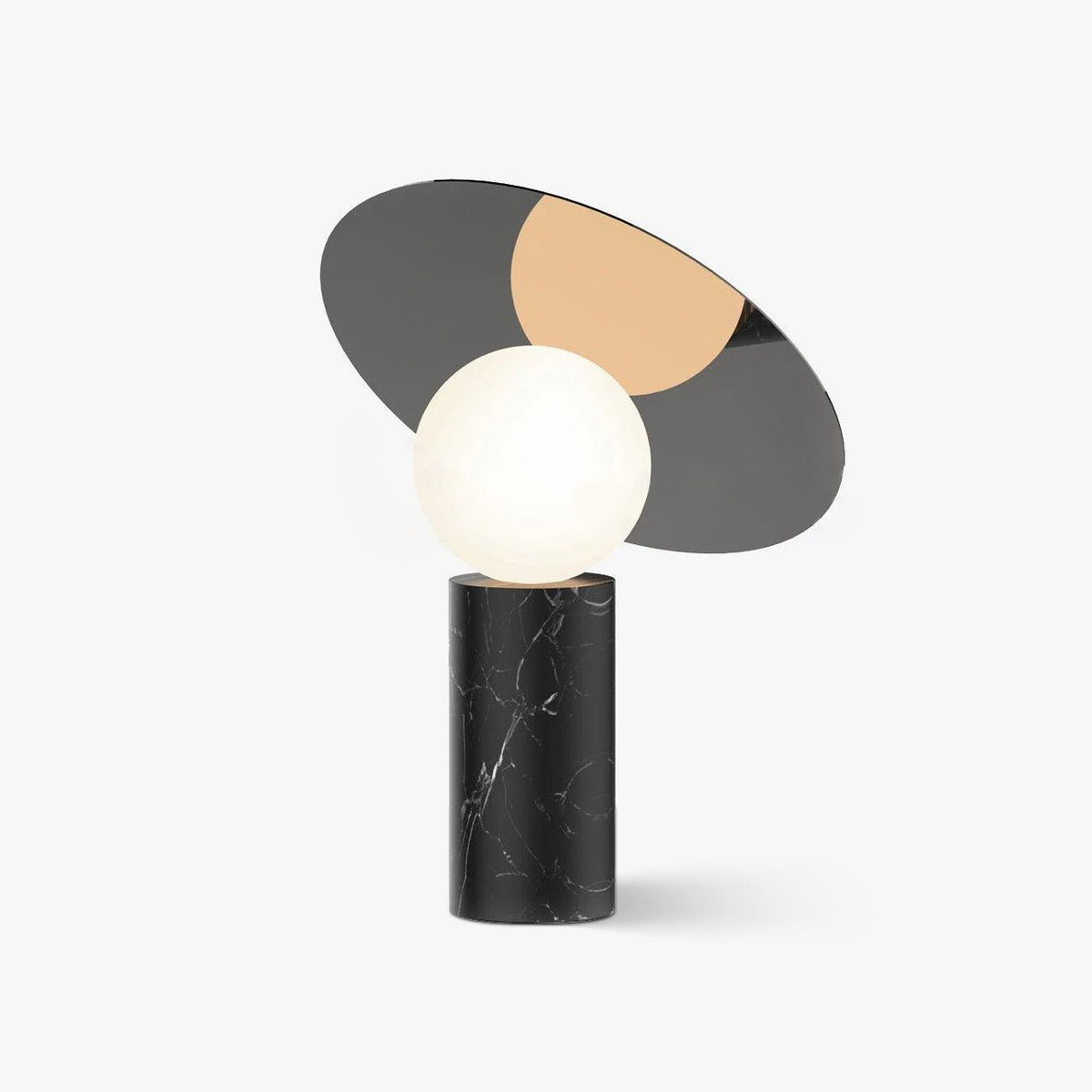 Dila lampă de masă minimalistă din marmură