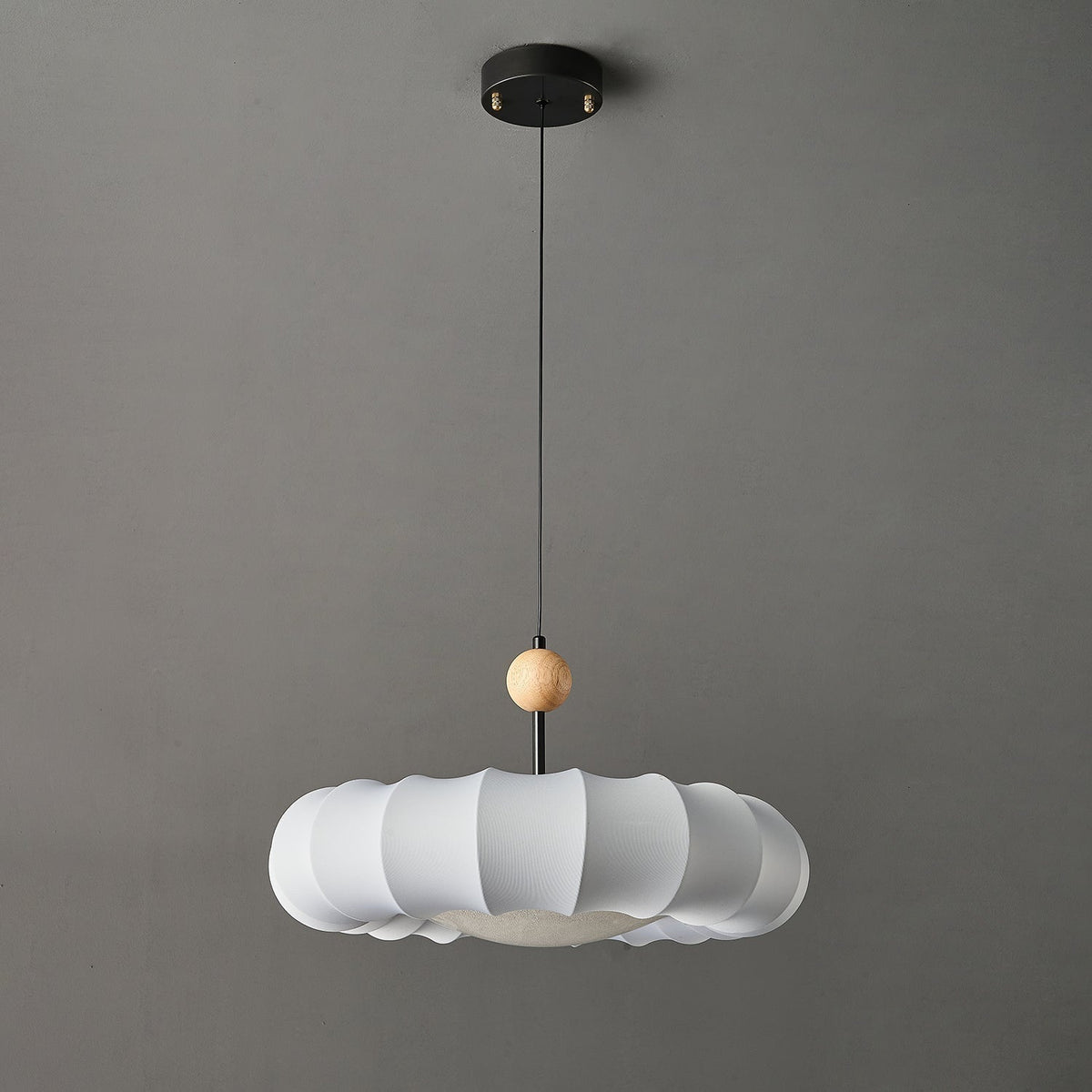 Syliselia lampă suspendată minimalistă din lemn