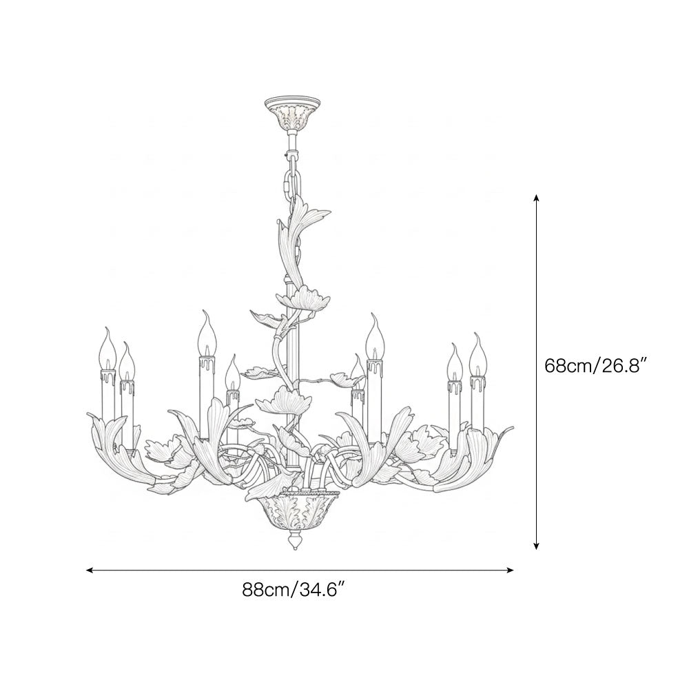 Aurelios candelabru din alamă
