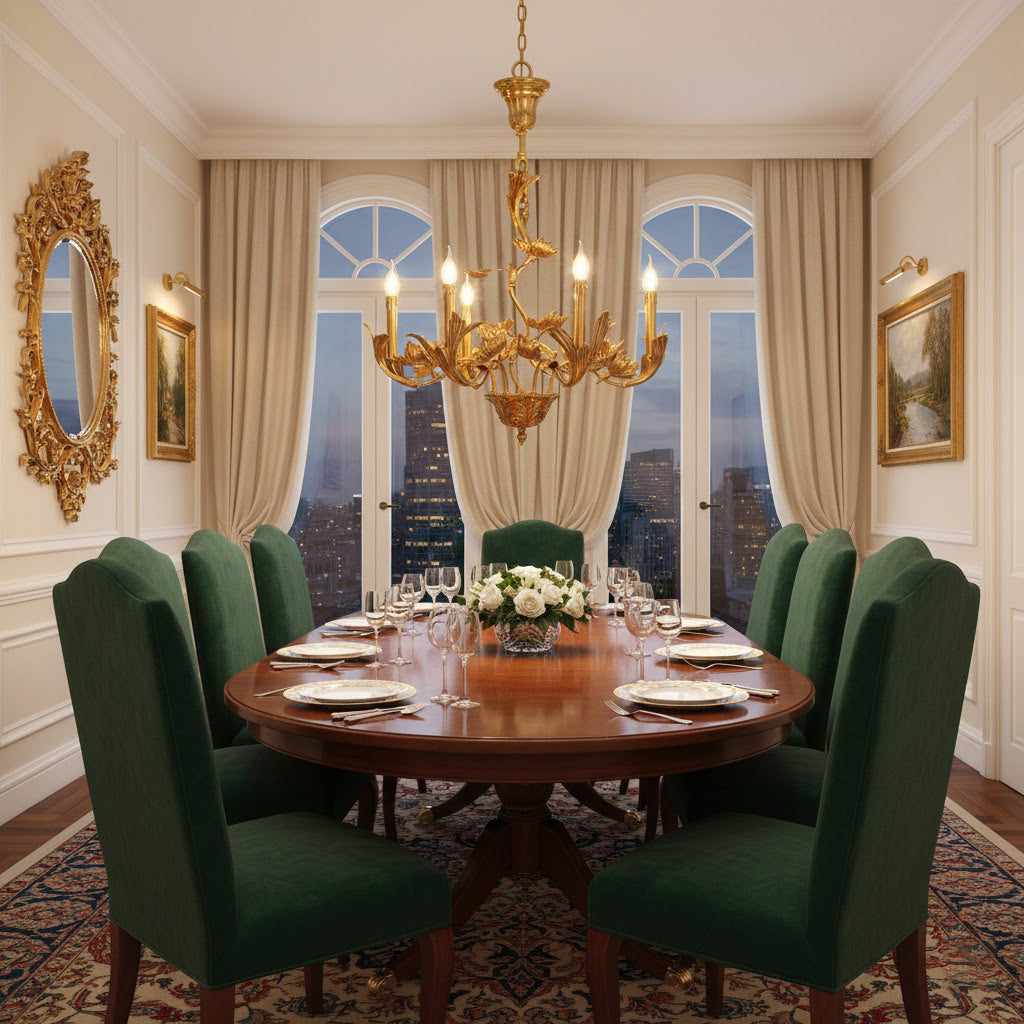 Aurelios candelabru din alamă