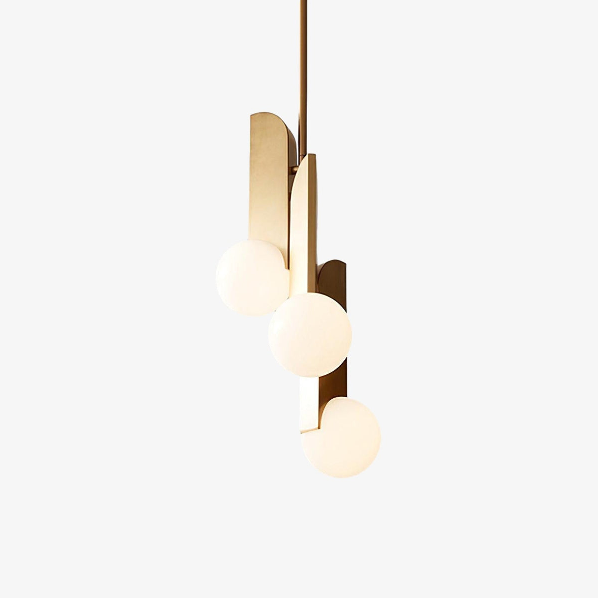 Eirelelia lampă suspendată din sticlă, elegantă