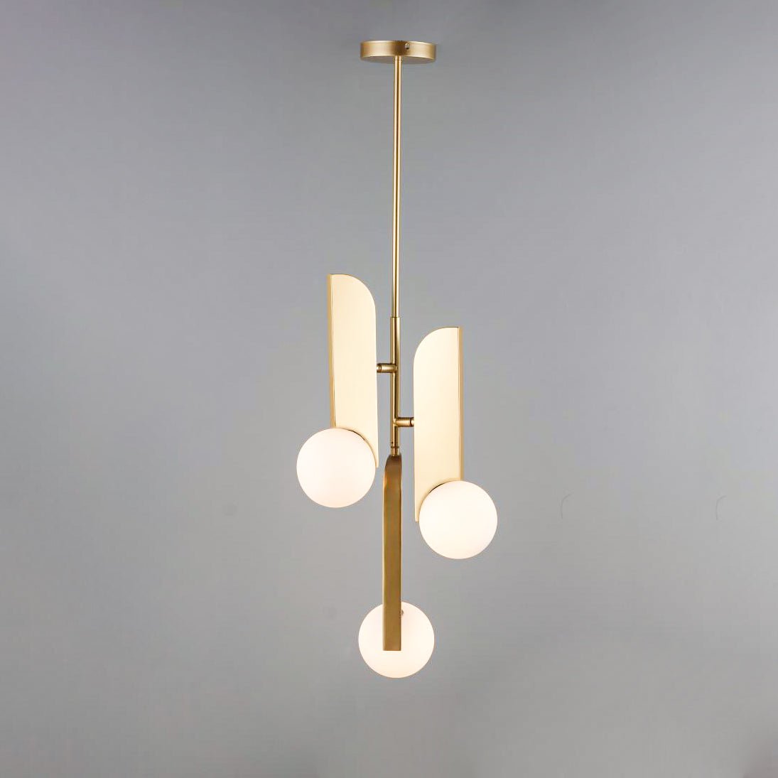 Eirelelia lampă suspendată din sticlă, elegantă