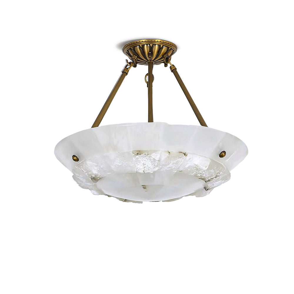 Nomen lampă suspendată Bowl alabastru Eleganță