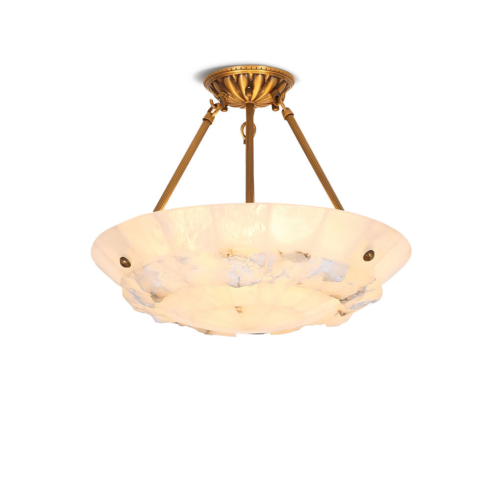 Nomen lampă suspendată Bowl alabastru Eleganță